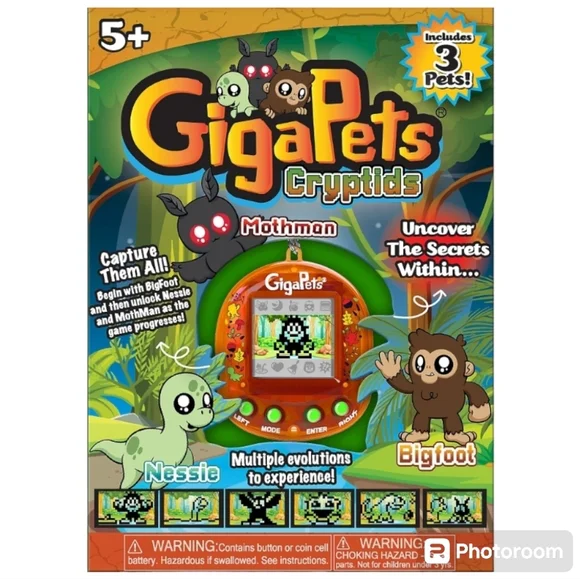 Sold! Giga Pets Cryptids, Digital Pet Toy - Picture 1 of 3